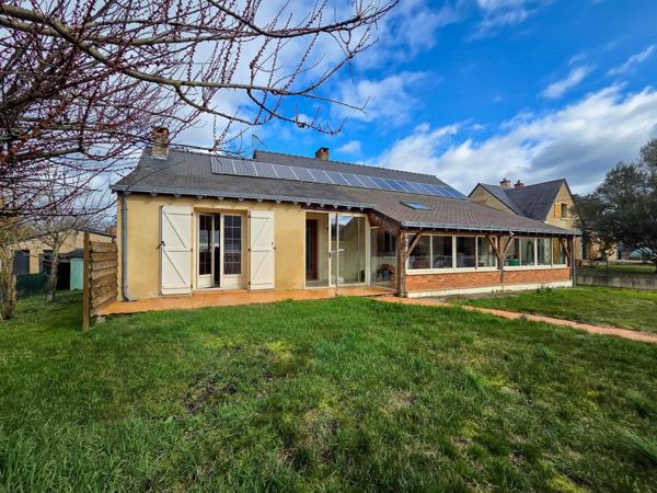 Jolie maison de plain pied sur sous-sol !