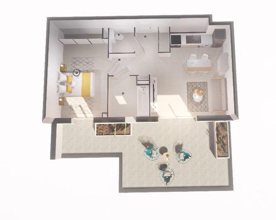 Appartement à vendre 2 pièces 44 m² Vallauris