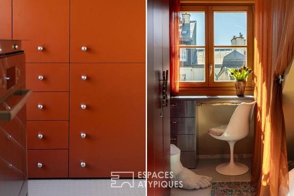 Un manifeste esthétique sous les toits à la Place des Vosges