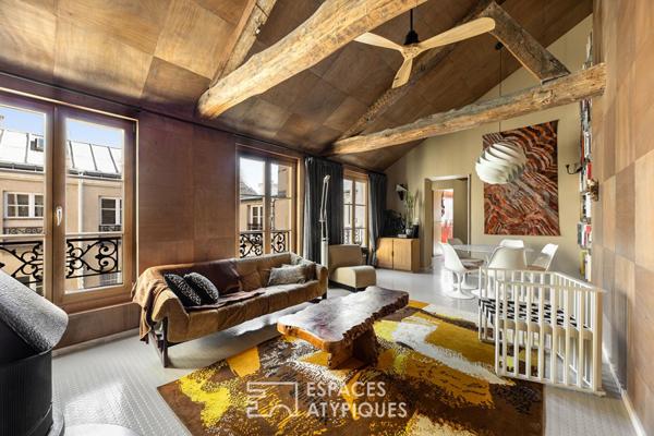 Un manifeste esthétique sous les toits à la Place des Vosges