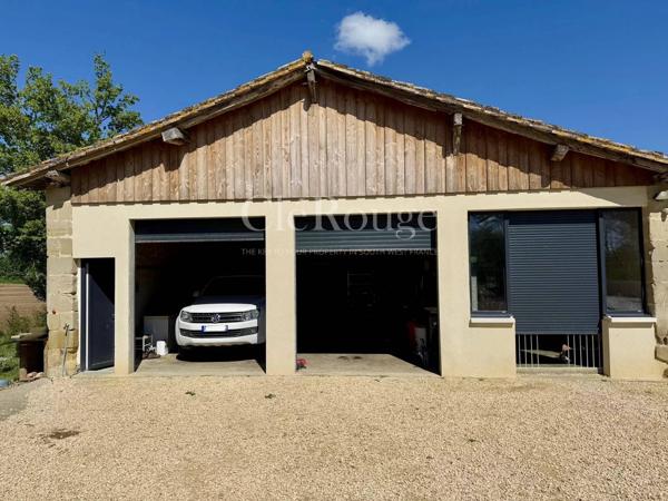 A 10 minutes d'Eymet - Maison en pierre de 3 chambres avec piscine