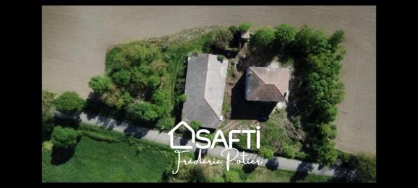 Belle propriété rurale à réinventer sur 5 000 m2 de terrain