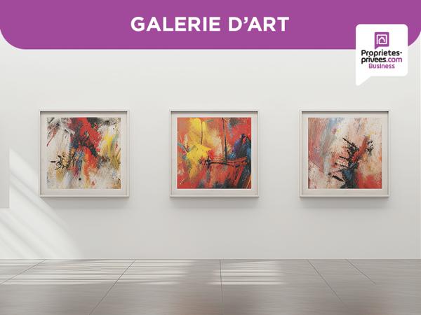 EXCLUSIVITÉ SAINT PAUL DE VENCE -  GALERIE D'ART, 146 m²