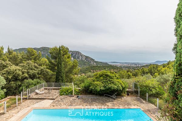 Authentique propriété du 19e siècle avec vue mer et parc privé