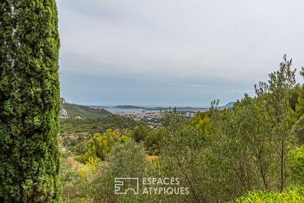 Authentique propriété du 19e siècle avec vue mer et parc privé