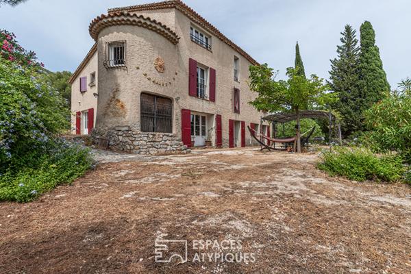 Authentique propriété du 19e siècle avec vue mer et parc privé