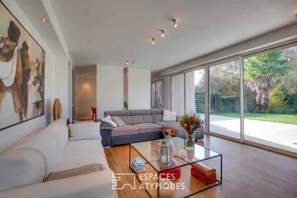 Maison d’architecte familiale au design apaisant