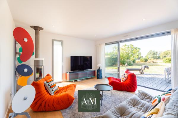 Maison d’architecte avec vue dégagée – Theix-Noyalo aux portes de Vannes