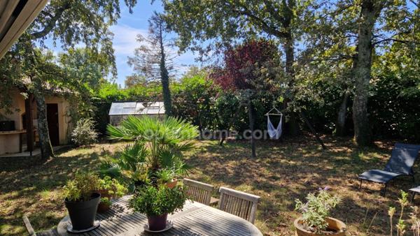 Maison familiale de 155m2 sur parcelle de 1000m2 sans vis à vis.