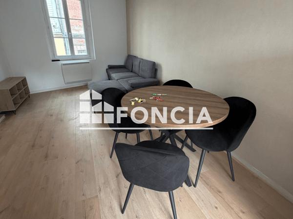 Location Appartement meublé 2 pièces 38.72 m² - 56 RUE DU GENERAL LECLERC Bernay 27300