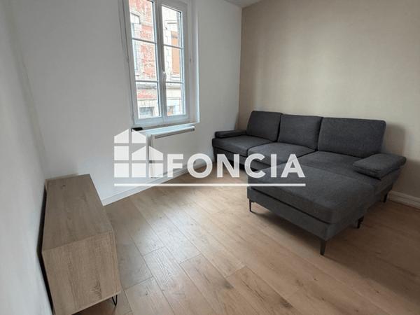 Location Appartement meublé 2 pièces 38.72 m² - 56 RUE DU GENERAL LECLERC Bernay 27300