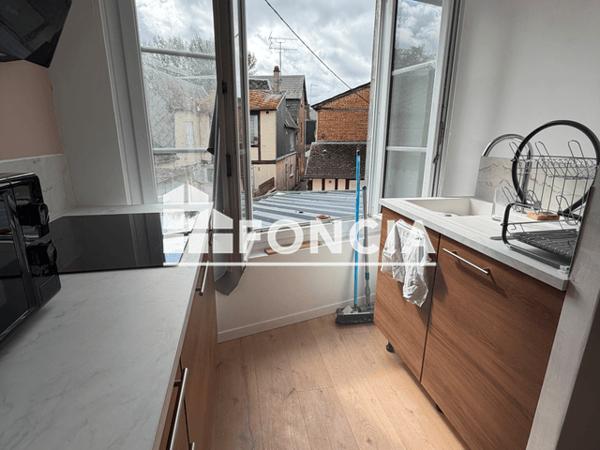 Location Appartement meublé 2 pièces 38.72 m² - 56 RUE DU GENERAL LECLERC Bernay 27300