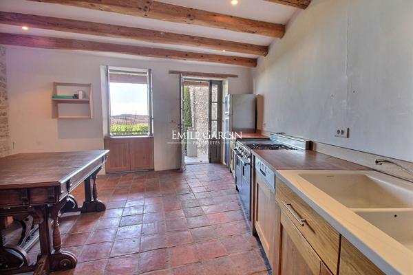 A vendre- Maison de village avec bassin- entre Uzès et Alès