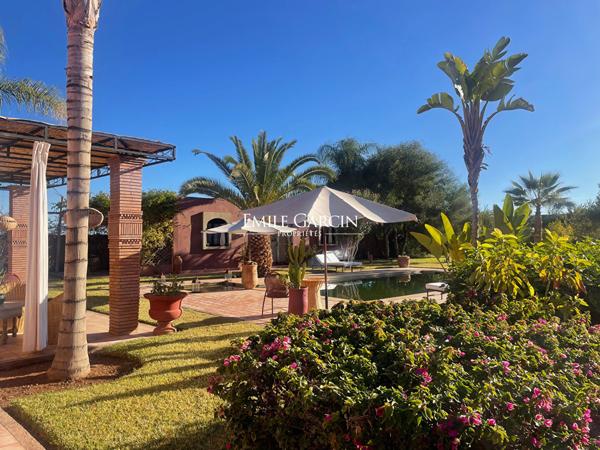 À vendre maison de campagne sur la route de Fès à Marrakech