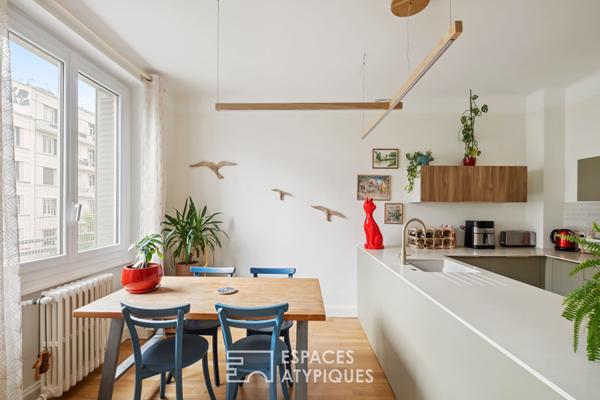 Ancien rénové par architecte