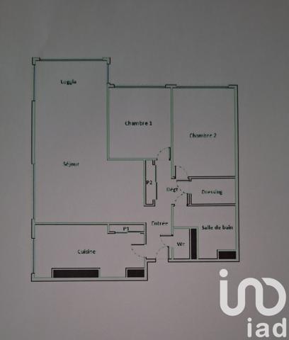 Appartement à vendre 4 pièces 75 m² Le Chesnay-Rocquencourt