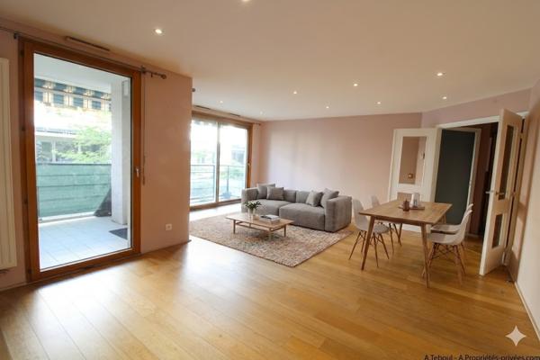 GRATTE CIEL -  ELEGANT T4 DE 105M² - BALCON A VIVRE - RESIDENCE DE STANDING AVEC  GARAGE ET CAVE