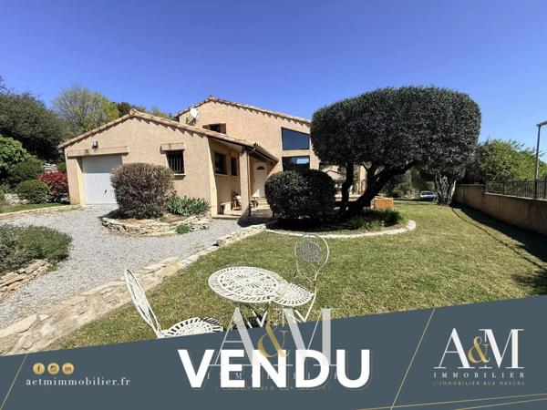 Villa T5 137 m² + garage 18 m² / 746 m² arboré