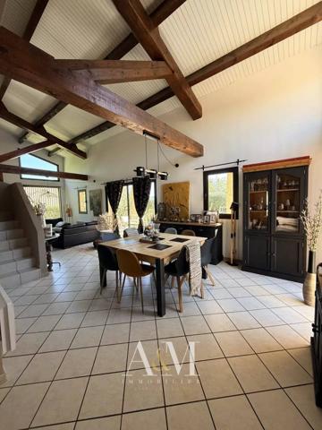 Villa T5 137 m² + garage 18 m² / 746 m² arboré