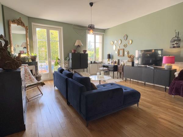 Duplex de charme avec vue imprenable sur la Pépinière – 90 m² au sol