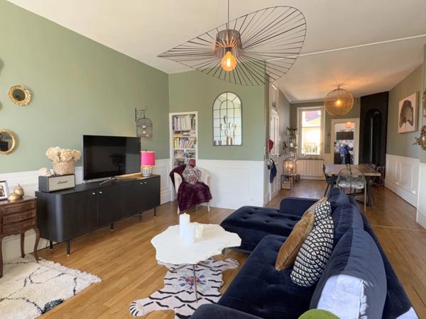 Duplex de charme avec vue imprenable sur la Pépinière – 90 m² au sol