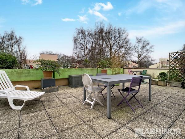 APPARTEMENT DUPLEX, 3 CHAMBRES, BUREAU, TERRASSE, SUD OUEST ET GARAGE VILLENEUVE D ASCQ