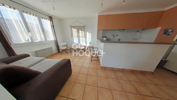 Exclusivité Narbonne Plage : Charmant appartement 3 pièces au dernier étage