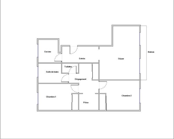 Appartement 4 pièces - 79 m² Exclusivité efficity