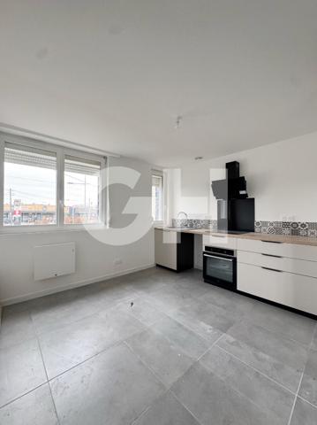 À louer : Appartement 3 pièces à Maubeuge, quartier calme et agréable