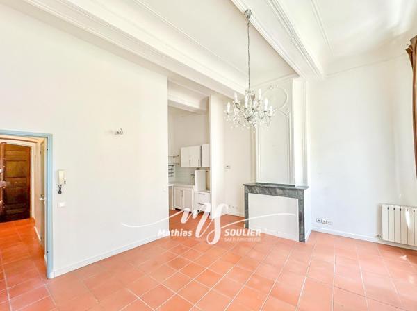 Studio de 36.44 m² rue Thiers - Immeuble bourgeois