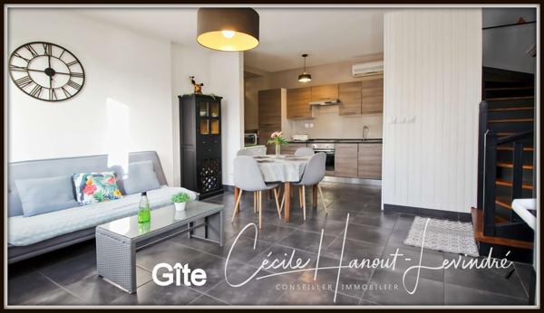 Châteauneuf-d'Ille-et-Vilaine (35430) CHATEAUNEUF D'ILLE-ET-VILAINE. Plein centre. Gîte (2 chambres) + longère (4 chambres). Terrain 825 m².