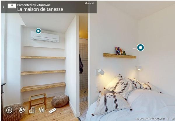 Studio privatif – Coliving de charme – Tout inclus – 770 €/mois Centre Bordeaux | Quartier St Genès | Disponible le 22 juin 2026
