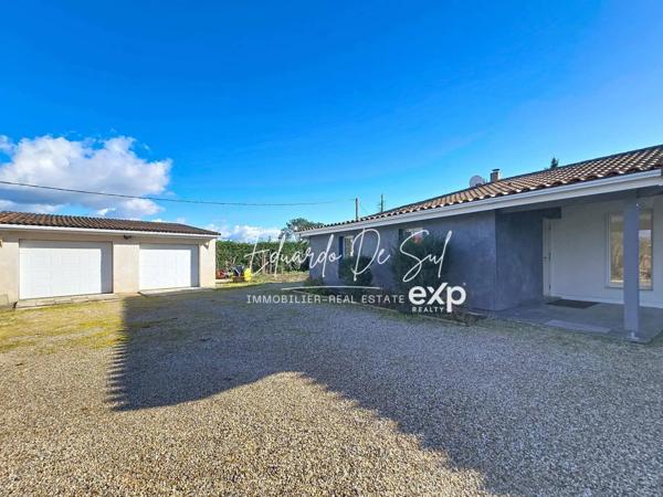 Maison plain-pied familiale de 161 m² – 4 chambres dont suite parentale – piscine, double garage