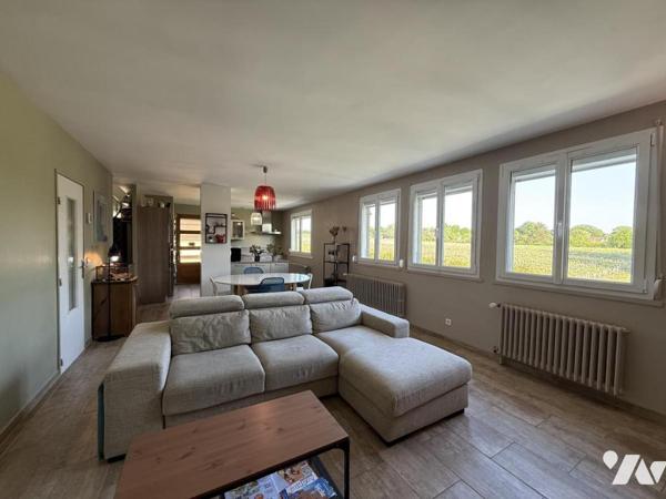 EXCLUSIVITE - GUEUX- T4 de 89m2 sur 422m2