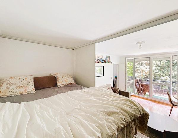 Appartement T1 Bis avec balcon, cave et parking