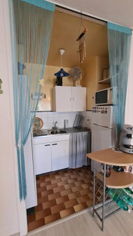 2 pièces meublé avec accès direct à la plage