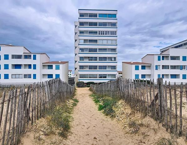 2 pièces meublé avec accès direct à la plage