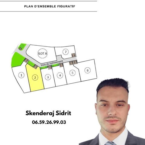 Lotissement de 695 m²