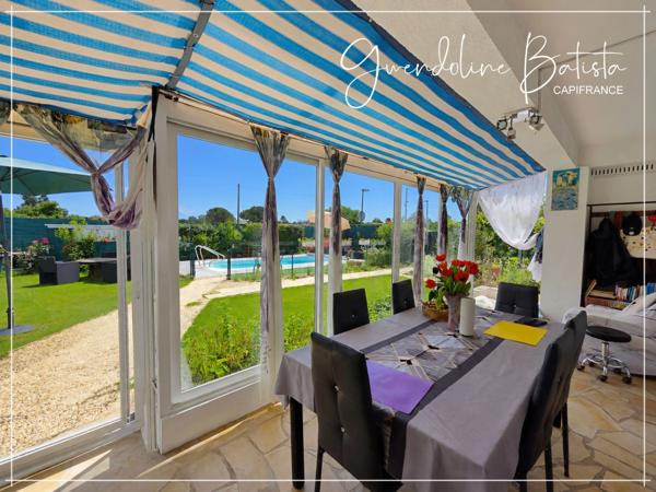 Maison Plain-pied 134m² - 4 chambres - Terrain 1140m² avec piscine - PINEUILH (33)