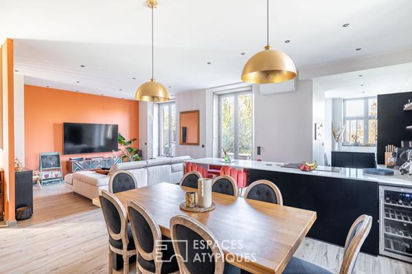 Appartement Duplex historique du XIXe siècle avec jardin