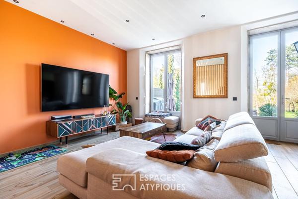 Appartement Duplex historique du XIXe siècle avec jardin