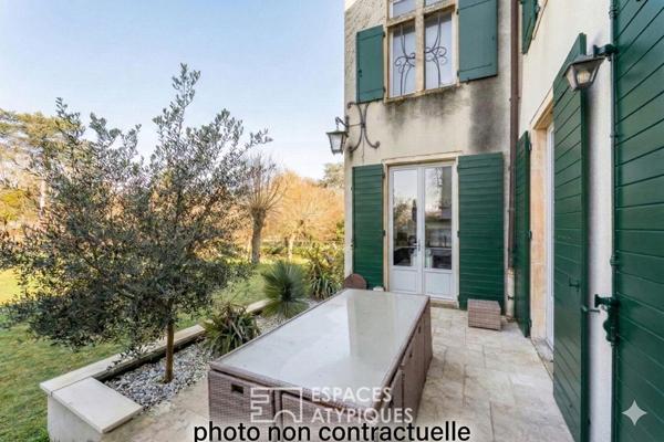 Appartement Duplex historique du XIXe siècle avec jardin