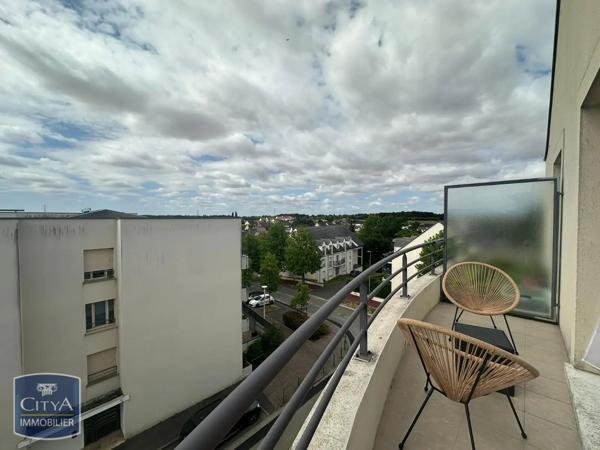 Appartement à louer 2 pièces 43.53m² Le Coudray (28630)