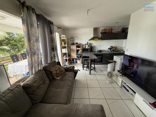 Appartement T2 de 49,54 m2 au RDC de la résidence Fleurs de Canne.