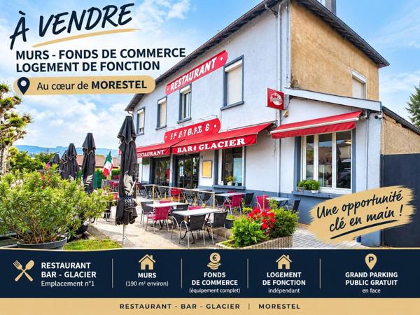 MORESTEL Centre – MURS + FONDS + LOGEMENT – BAR/RESTAURANT