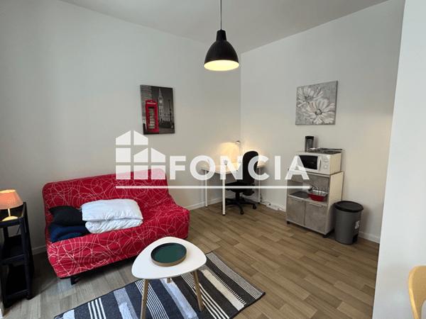 Location Studio meublé 19.86 m² - 48 C RUE ANTRAIN Rennes 35000