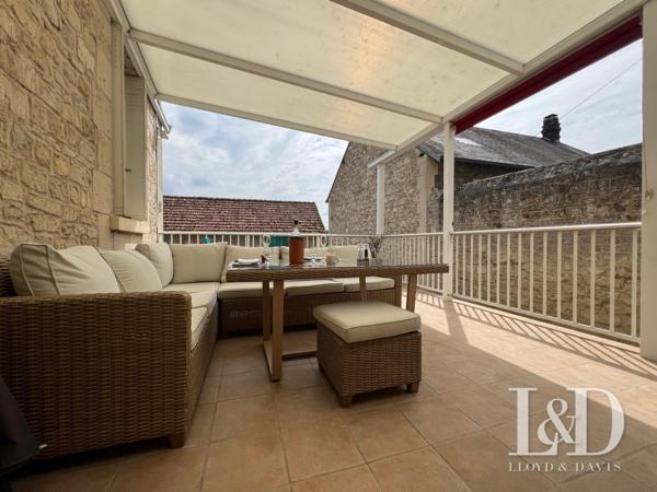 Maison de caractère en pierre, vivable de plain pied