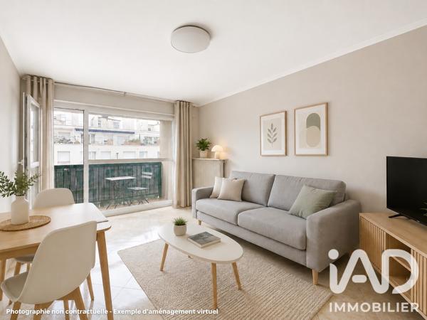 Studio à vendre 27,4 m² Paris 14