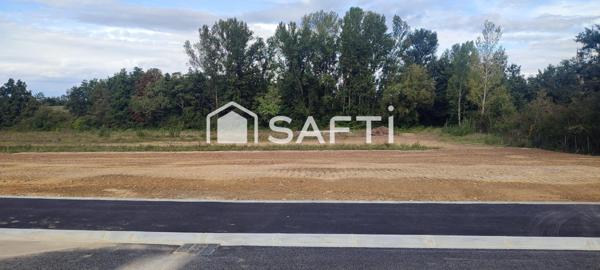 Terrain 725 m² viabilisé