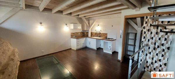 Maison authentique 102 m², 4 pièces, terrasse, garage